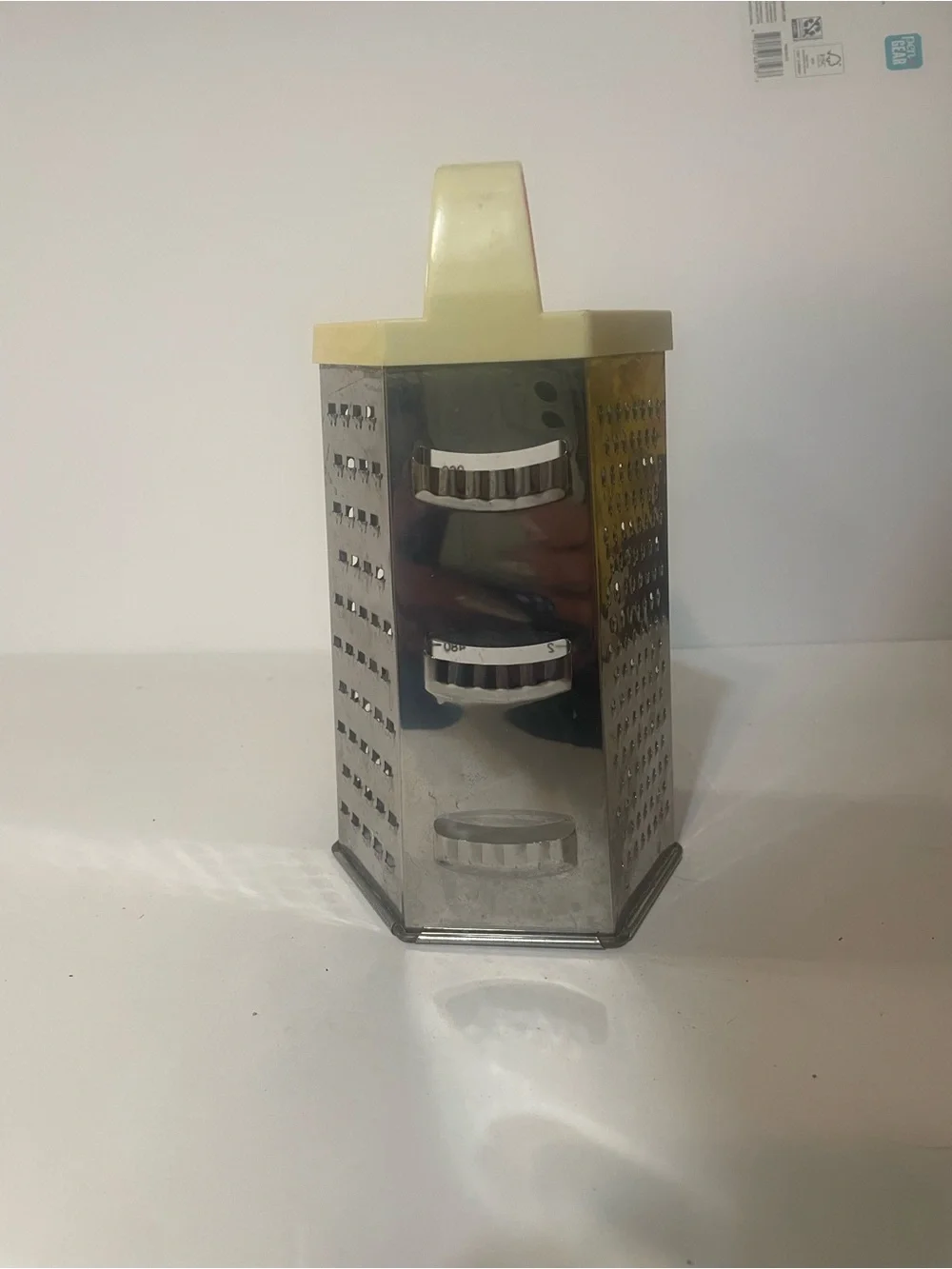 Cheese Grater 6 Sided Metal